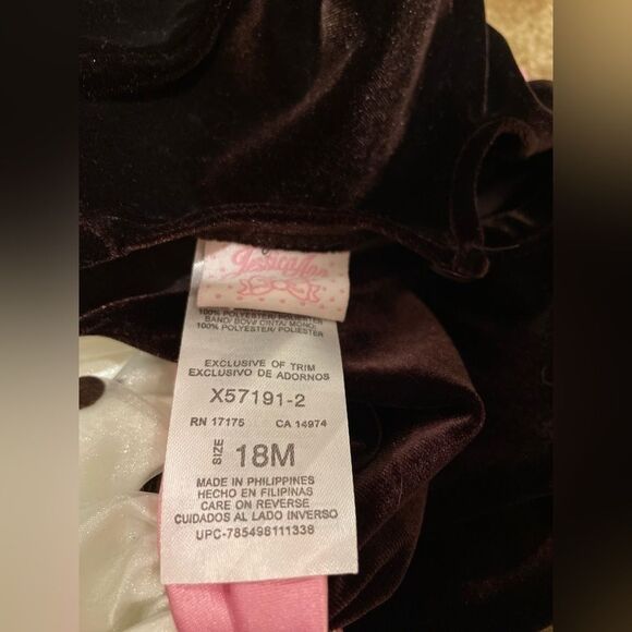 NWOT Jessica Ann Toddler Polla Dot Dress Size 18M - Picture 4 of 6